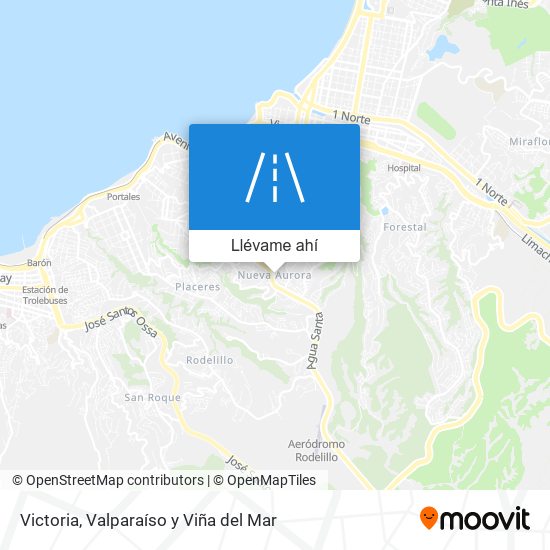 Mapa de Victoria