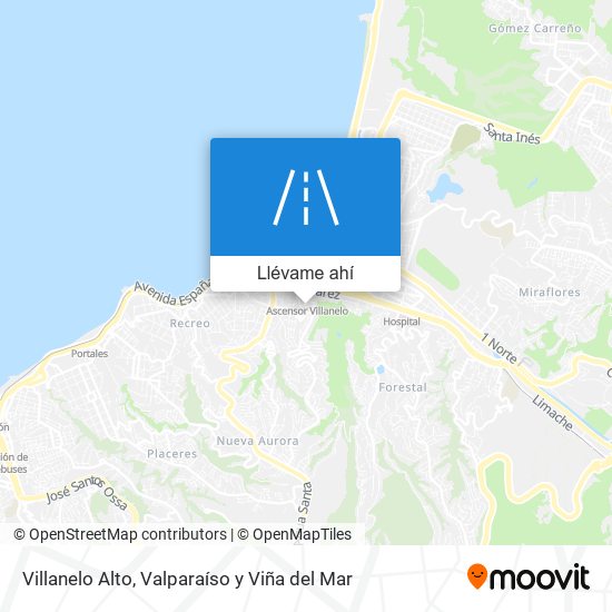 Mapa de Villanelo Alto