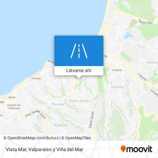 Mapa de Vista Mar