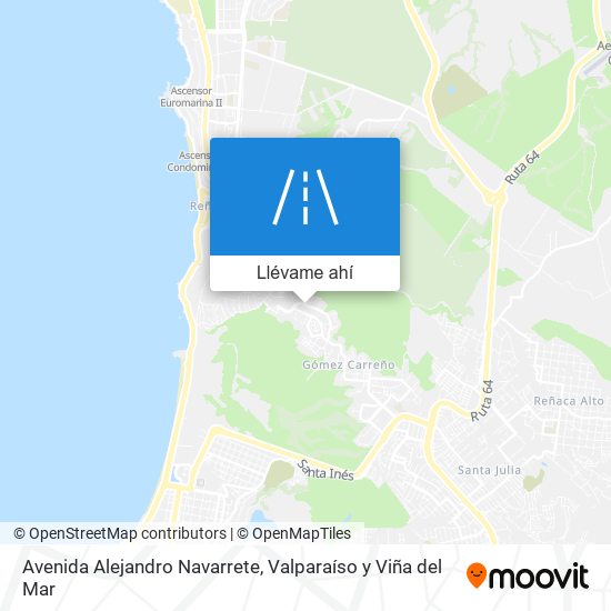 Mapa de Avenida Alejandro Navarrete