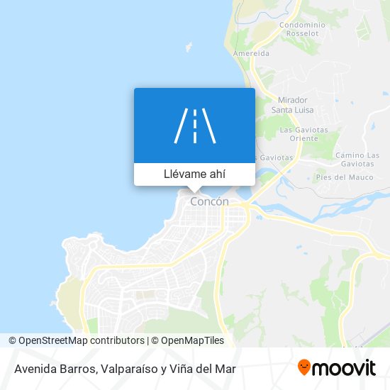 Mapa de Avenida Barros