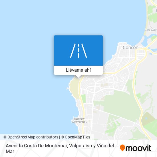 Mapa de Avenida Costa De Montemar