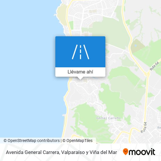 Mapa de Avenida General Carrera