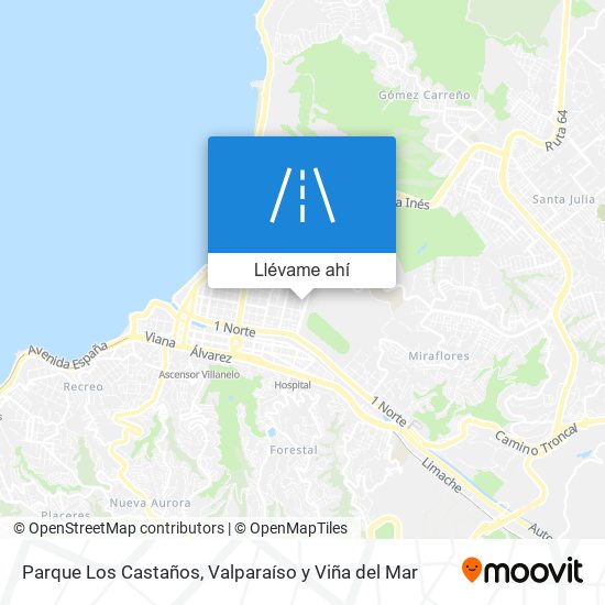 Mapa de Parque Los Castaños