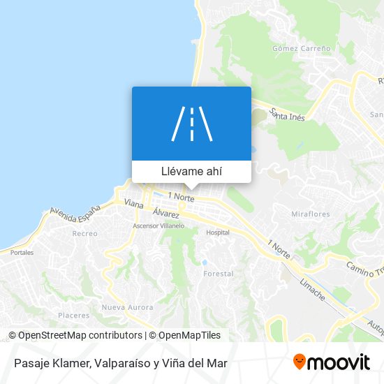 Mapa de Pasaje Klamer