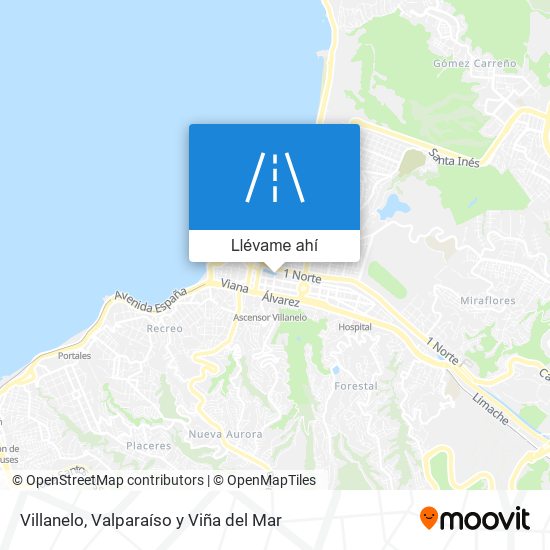 Mapa de Villanelo