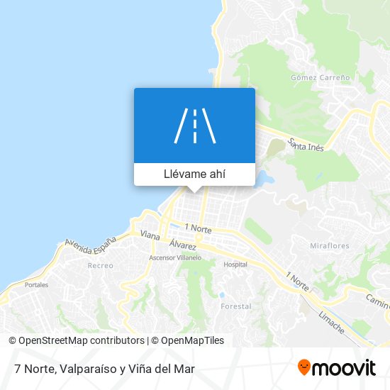 Mapa de 7 Norte