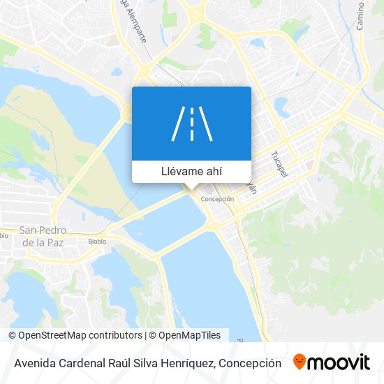 Mapa de Avenida Cardenal Raúl Silva Henríquez