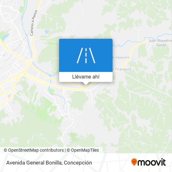 Mapa de Avenida General Bonilla