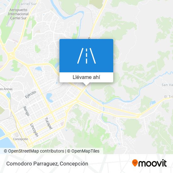 Mapa de Comodoro Parraguez