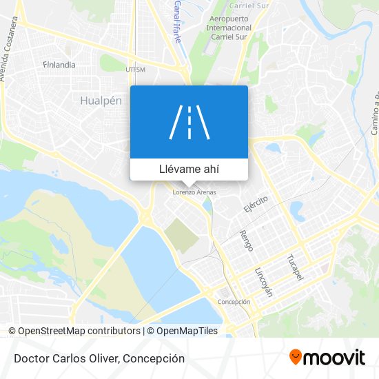 Mapa de Doctor Carlos Oliver