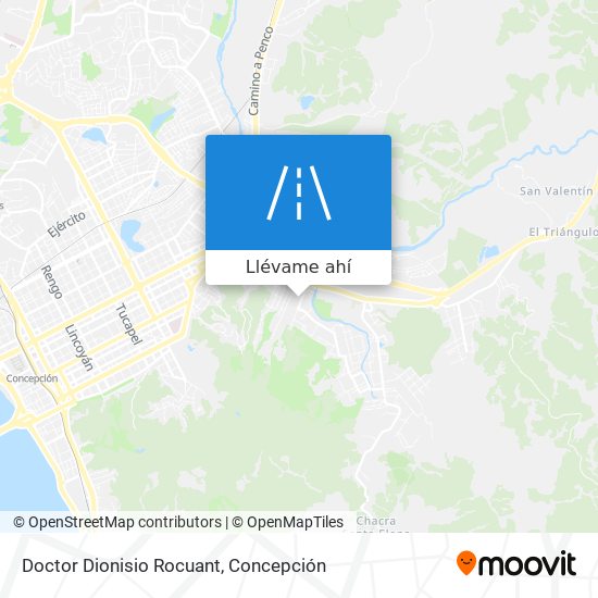 Mapa de Doctor Dionisio Rocuant