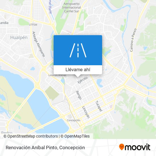 Mapa de Renovación Aníbal Pinto