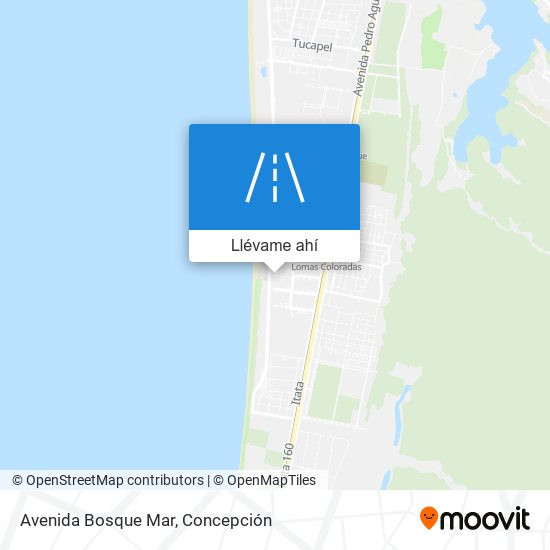 Mapa de Avenida Bosque Mar