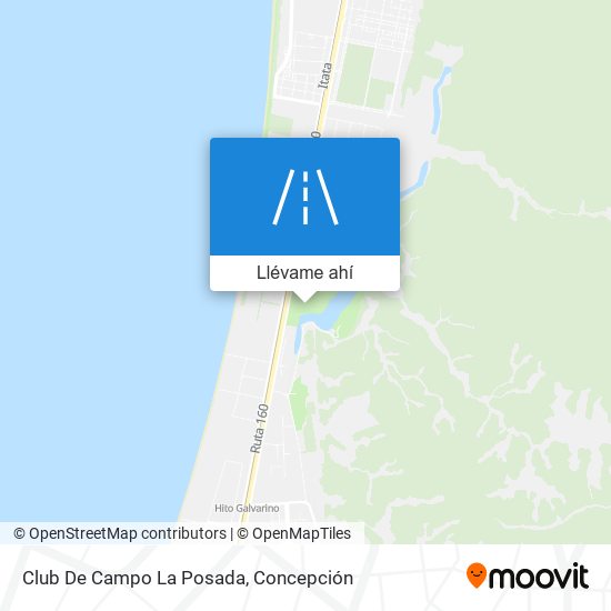 Mapa de Club De Campo La Posada