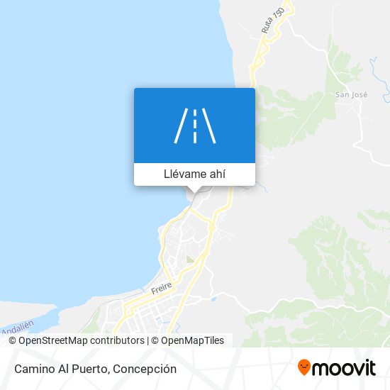 Mapa de Camino Al Puerto