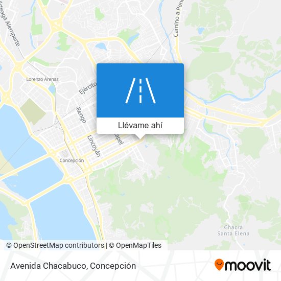 Mapa de Avenida Chacabuco