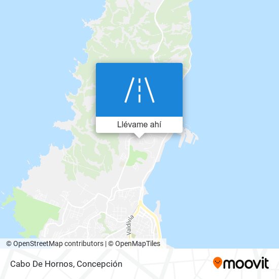 Mapa de Cabo De Hornos