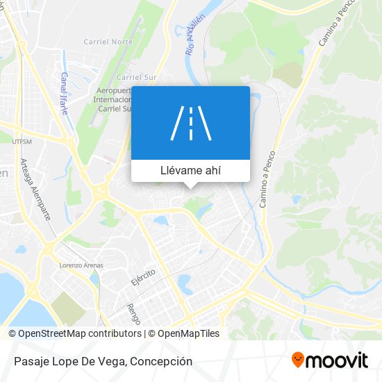 Mapa de Pasaje Lope De Vega