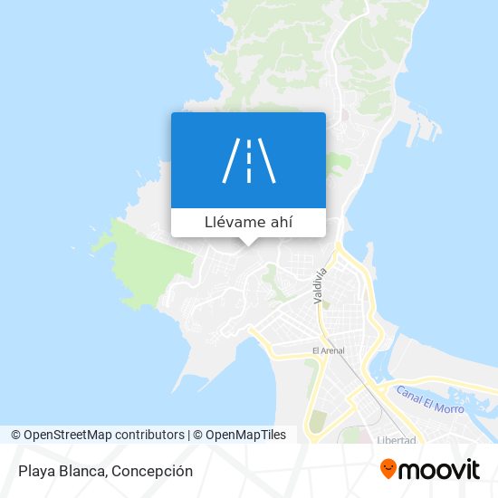 Mapa de Playa Blanca