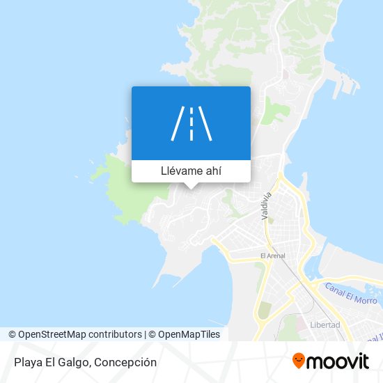 Mapa de Playa El Galgo