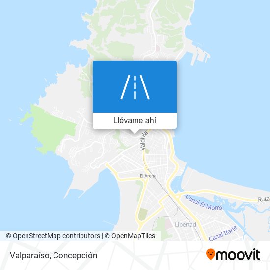 Mapa de Valparaíso