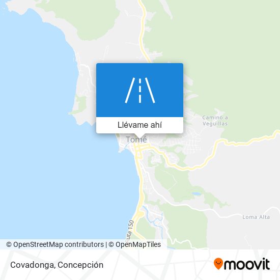 Mapa de Covadonga