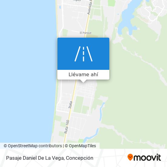 Mapa de Pasaje Daniel De La Vega