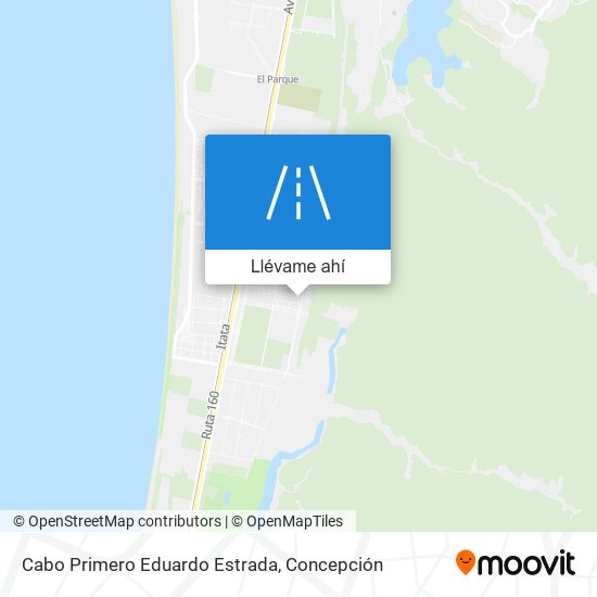 Mapa de Cabo Primero Eduardo Estrada
