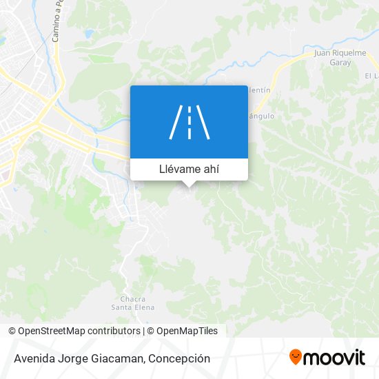 Mapa de Avenida Jorge Giacaman