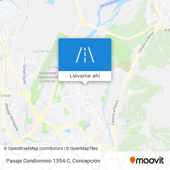 Mapa de Pasaje Condominio 1354-C