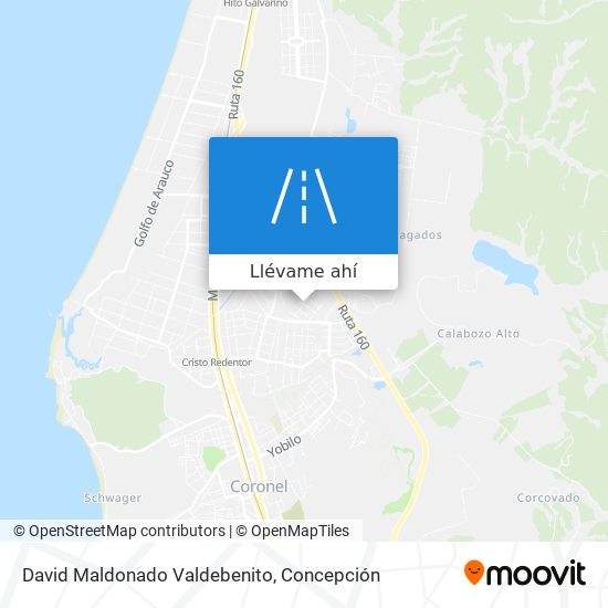 Mapa de David Maldonado Valdebenito