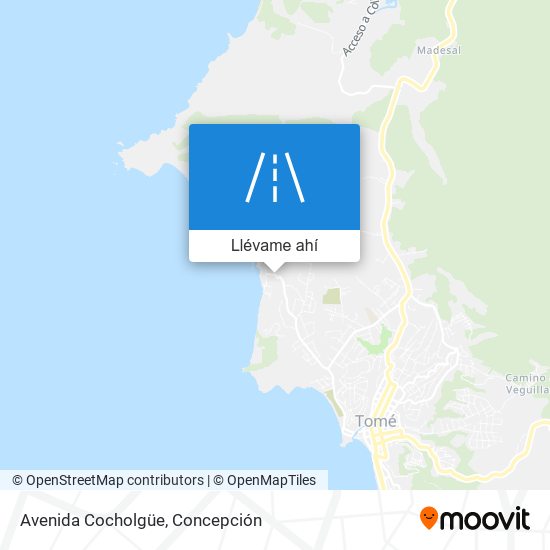 Mapa de Avenida Cocholgüe