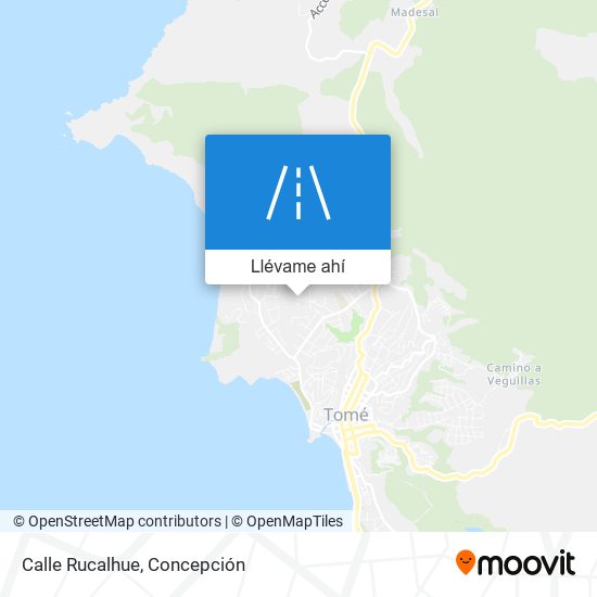 Mapa de Calle Rucalhue