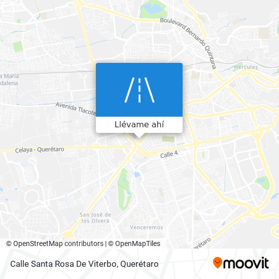 Mapa de Calle Santa Rosa De Viterbo