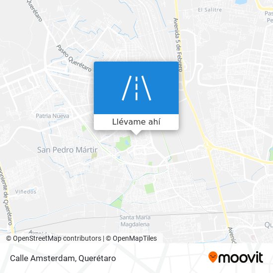 Cómo llegar a Calle Amsterdam en Santiago De Querétaro en Autobús?