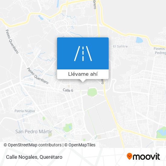 Mapa de Calle Nogales