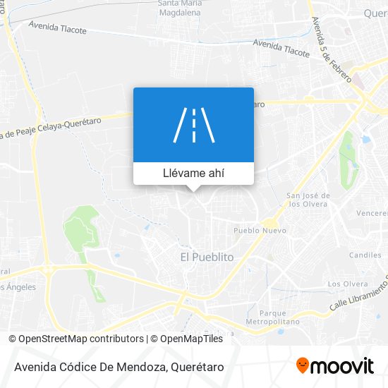 Mapa de Avenida Códice De Mendoza