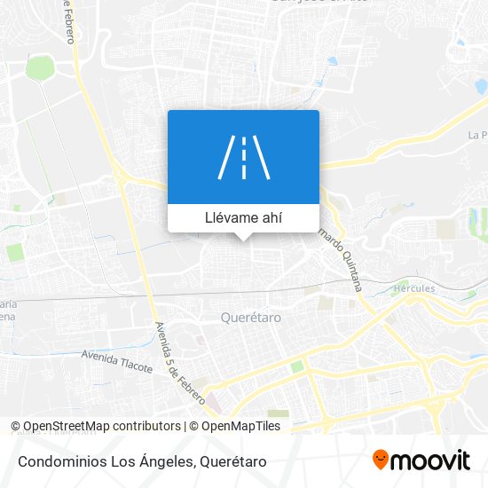 Mapa de Condominios Los Ángeles