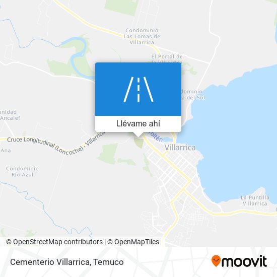 Mapa de Cementerio Villarrica