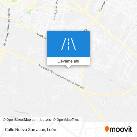 Mapa de Calle Nuevo San Juan