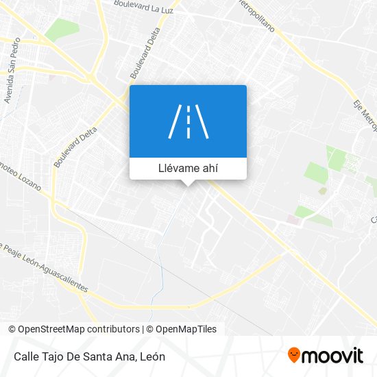 Mapa de Calle Tajo De Santa Ana