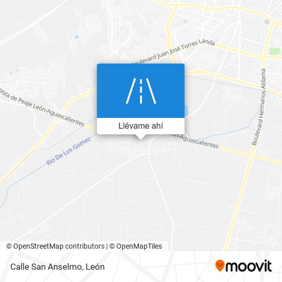 Mapa de Calle San Anselmo