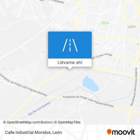 Mapa de Calle Industrial Morelos