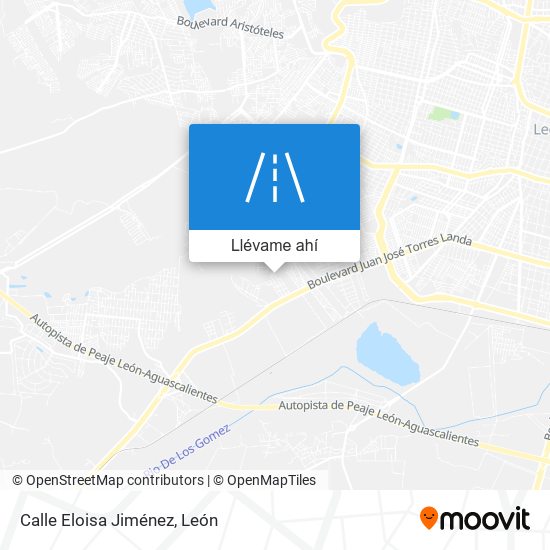 Mapa de Calle Eloisa Jiménez