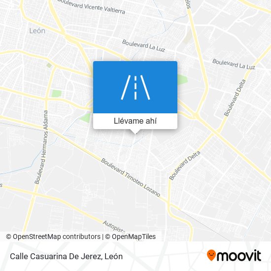 Mapa de Calle Casuarina De Jerez