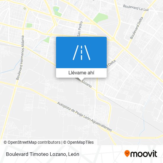 Mapa de Boulevard Timoteo Lozano