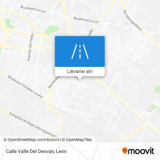 Mapa de Calle Valle Del Desván