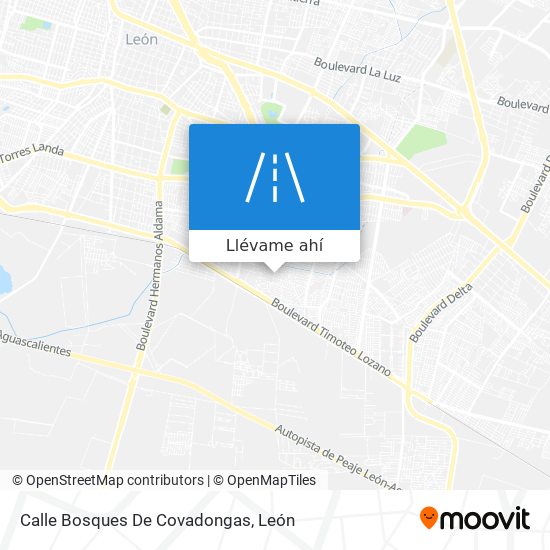 Mapa de Calle Bosques De Covadongas