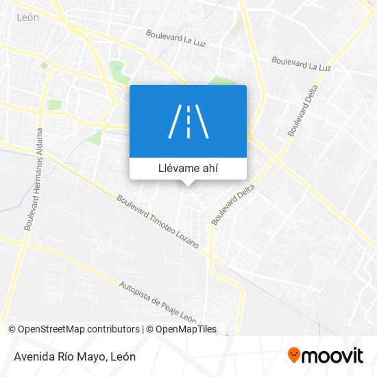 Mapa de Avenida Río Mayo